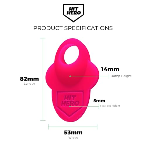 Baseball Thumb Guard, Batters Batting Grip, Finger Guard, Accessory, Batting Protection, Reduce Bat Sting, Hitter, Tool, Bat, Hitting Accessory - color: V1 Pink