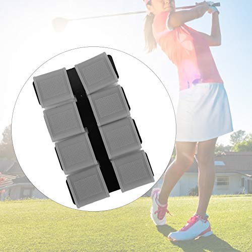 Finger Sleeves, 8pcs Finger Protector Silicone Finger Tube Golf Gloves Golf Finger Protector Tape Anti Slip Elasticity Golfer Swing Grip Golf Finger Band Cover Sets (Grey) - color: Grey