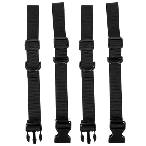 2pcs Adjustable Heavy Duty Webbing Tie-Down Straps with Quick Release Buckle for Tent Securing, Cargo Lashing, Backpack and Yoga Mat Bundling