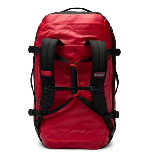 Columbia Unisex Landroamer 60L Duffel, Mountain Red/Black, One Size - color: Mountain Red/Black