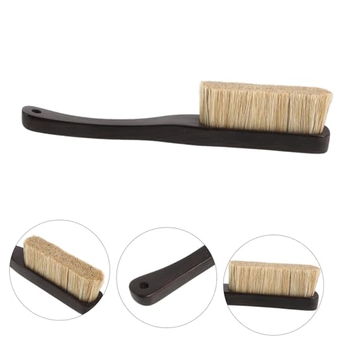 Wakauto Climbing Brush Boar Hair Bristles Wooden Handle Outdoor Climbers Tool Efficiently Removes Chalk and Dirt Natural Surfaces Lightweight Design Lengthy Climbs