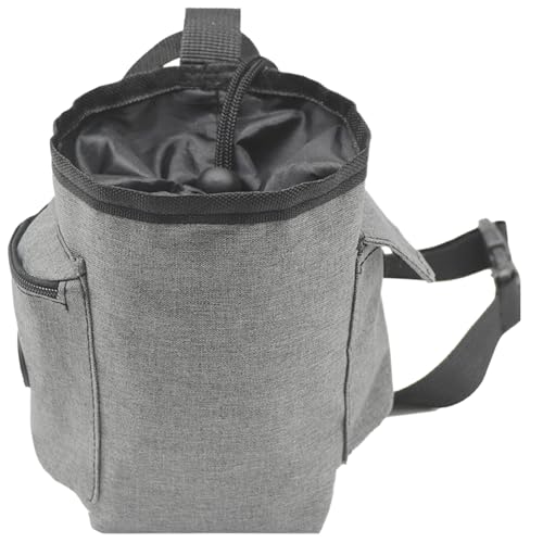 Chalk Bag Bucket Drawstring Closure, Zippered Pockets | Chalk Organizer for Rock Climbing, Bouldering, Weightlifting, Gymnastics, Adults Women Men