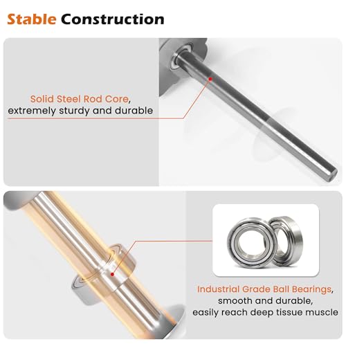 KITWILD Muscle Roller Stick | Massage Roller Stick for Athletes, Body Massage Stick for Muscles Deep Tissue, Muscle Relaxation Roller for Physical Therapy