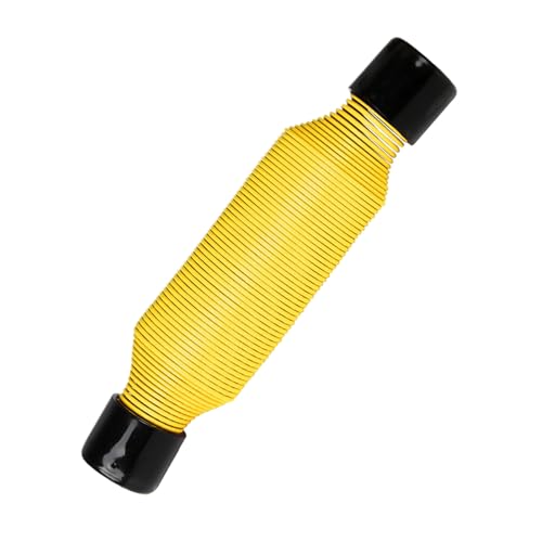 Grip Strength Trainer Hand Spring Strengthener | Spring Grip Training Tool for Home Gym Office Athletic Practice Workout Climbing - color: Yellow