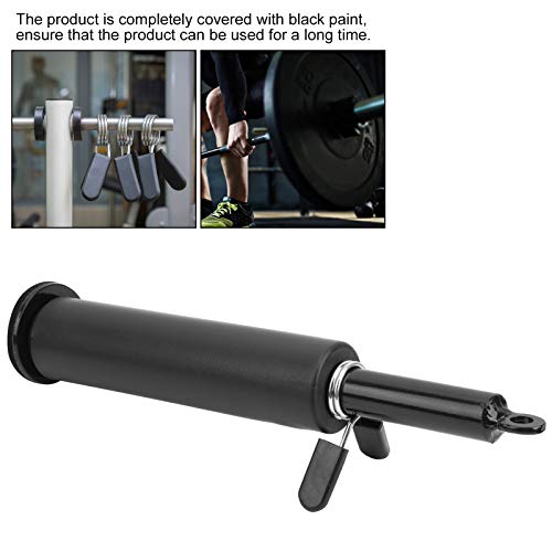 Barbell Loading Pin, Weight Lifting Loading Pin, Steel Barbell Plate Support Rod with Sponge Base for Forearm Wrist Training, DIY Fitness Equipment Accessory for