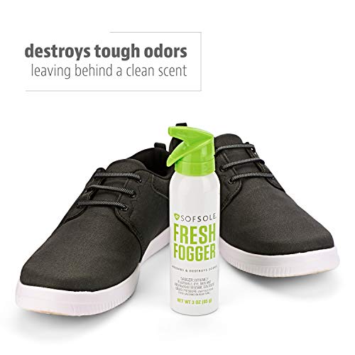 Sof Sole Fresh Fogger Shoe, Gym Bag, and Locker Deodorizer Spray - style: 1-pack