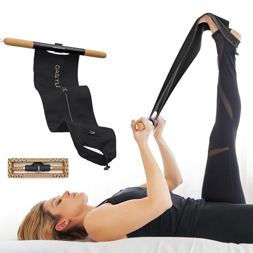 CastleFlexx Mobility and Full Body Strengthening Device - color: Black, size: Standard 5'0 - 5'8