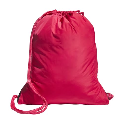 adidas Alliance Sackpack – Drawstring Backpack for Sports, Small Gym Bag - color: Power Pink/White/3