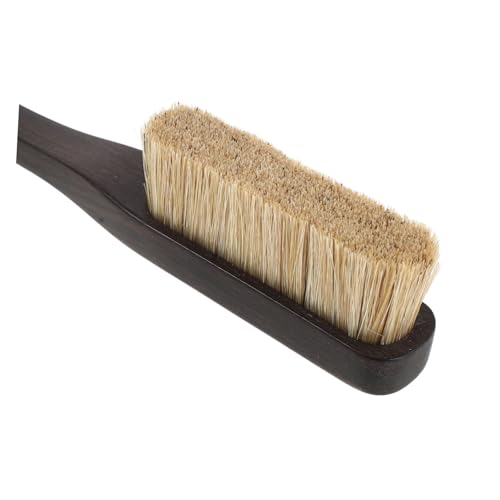 Homoyoyo Outdoor Climbing Chalk Brush with Natural Boar Hair Bristles and Wood Handle for Cleaning Rock Holds and Natural Rock, Quick Drying and Sturdy Tool for Professional Climbers