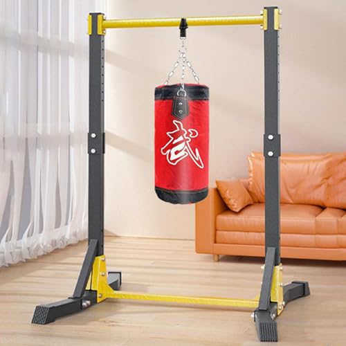Pull Up Bar Stand,Freestanding Pull-up Bar，Free Standing Pull Up Bar for Home Gym, Pull Up Stand Station 400LBS with 11 Gears Adjustment