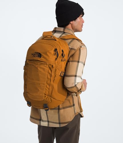 The North Face Recon Everyday Laptop Backpack - Daypack, Water Repellent, Laptop Sleeve, 2 Water Bottle Pockets, Timber Tan, One Size - color: Timber Tan, size: 30L