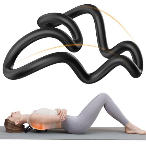 Trigger Point Massager for Shoulder Blades, Psoas & Hip Flexors | Firm deep-tissue pressure for shoulder blades, trapezius, upper back, hip flexors and glutes; manual body-weight control