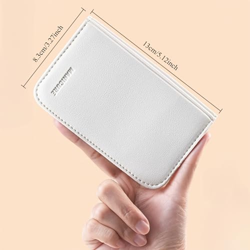 9 Piece Nail Clipper Set Stainless Steel Manicure Kit White Zipper Case for Home Travel Lightweight Grooming
