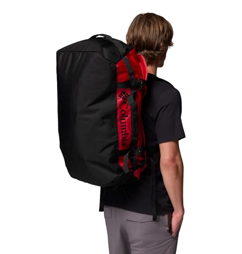 Columbia Unisex Landroamer 60L Duffel, Mountain Red/Black, One Size - color: Mountain Red/Black
