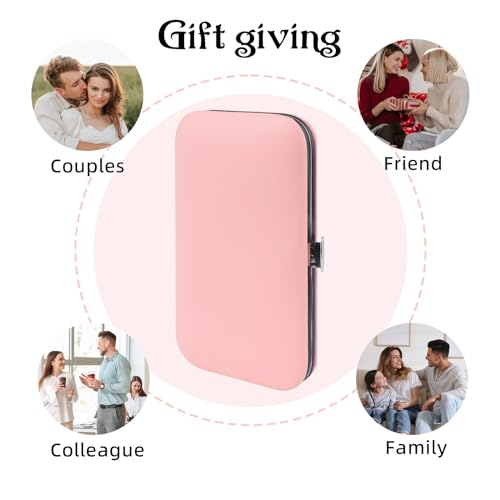 Manicure Set 8 in 1 Nail Clipper Set,RedFlow Nail Clippers,Fingernail & Toenail Clippers,Manicure Tools,Pedicure Tools,Suitable for Travel Manicure Kit,Nail Set Kit with Everything Profe (Pink) - color: Pink