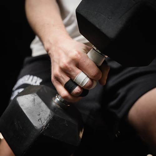 WARM BODY COLD MIND Athletic Finger Tape - 0.5inch x 33ft - Sport Tape for Fingers, Strong Hand Wrap for Crossfit, Weightlifting, Jiu Jitsu, Rock Climbing - color: 3 Rolls White (33ft)