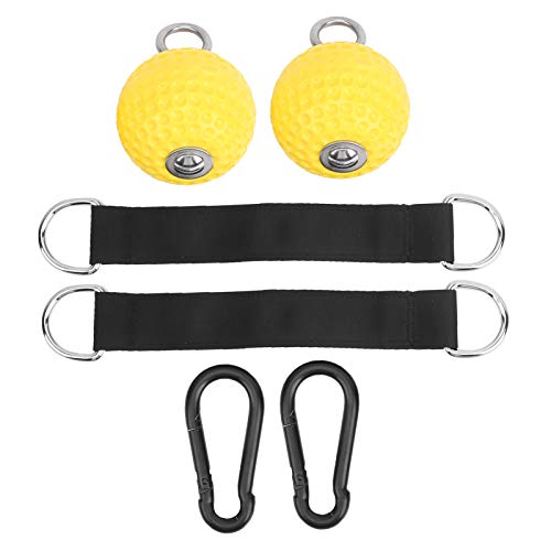 Climbing Pull Up, Hold Grips with Straps Non Slip Hand Grips Strength Trainer Exerciser for Bouldering