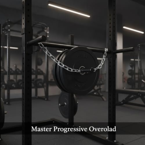 Home Gym Pull Up Station Accessory: Weighted Dip Belt with Heavy Duty Iron Chain for Strength Training - size: 11.81 x 0.98 x 0.39 in