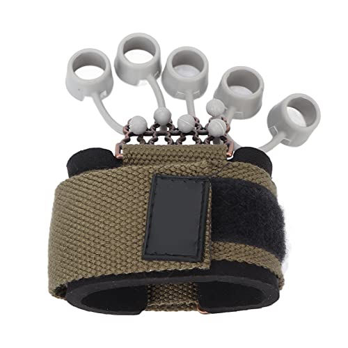 ZJchao Adjustable Silicone Finger Exerciser Hand Grip Strengthener for Exercise Training Rock Climbing Tennis Baseball Guitar Piano Drummer - size: 20lb