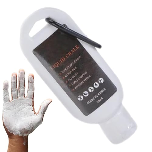 Chalk Liquid Grip Enhancer Sports – Powder Grip Enhancer Chalk Liquid for | Grip Enhancer Chalk Liquid for Rock Climbing Badminton Weightlifting | Gymnastics Fitness Tennis Golf Chalk Liquid Grip - color: 50ML