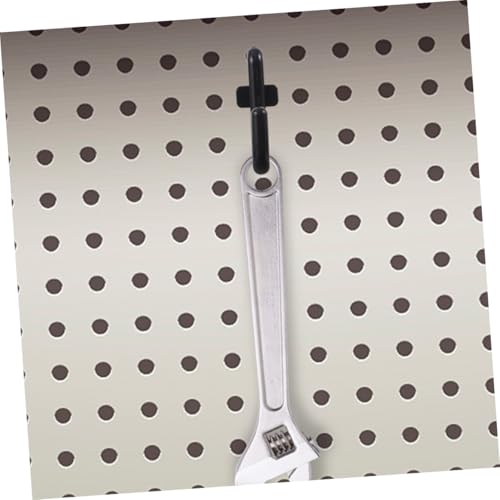 Kisangel 10pcs Plastic Pegboard Hooks Heavy Duty Pegboard Accessories for Garage Tool Storage Hanging Board Hooks for Organization and Wall Display