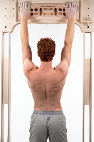 Training Rack 2,3m | for Rock Climbing | Mini Climbing Wall | Finger Strengts and Pull Up | Climbing Hangboard |