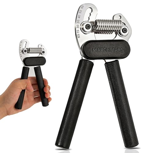 All-Metal Grip Strength Trainer, Forearm Strengthener (33-132Lbs) | Heavy-Duty Hand Gripper Strengthener, No Slip Hand Exercisers - Ideal for Grip Strength, Muscle Building, Recovery