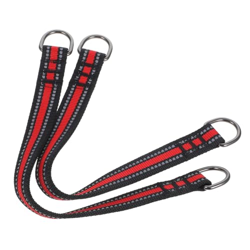 2pcs Heavy-Duty Gym Equipment Hanging Strap Versatile Fitness Connector for Tree Swings Aerial Workouts and Gymnastic Bars Durable and Easy to Install