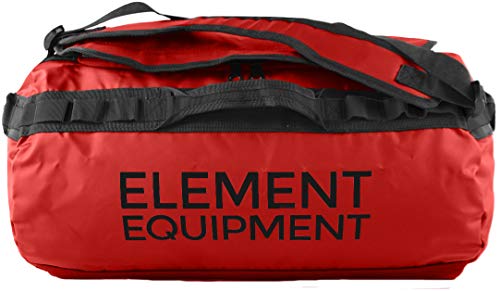 Element Equipment Trailhead Duffel Bag Shoulder Straps Waterproof Red Medium - color: Red, size: Medium 51 Liters
