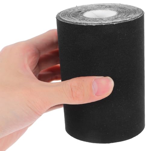 Outanaya 3pcs Athletic Tape for Injuries with Lifting Effect and Comfortable Fit, Black Spandex Tape for Sports, Rock Climbing, and Occasions Support