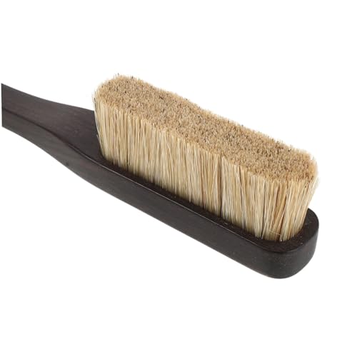 Baluue Climbing Chalk Brush with Dense Fine Boar Bristles and Wooden Handle, Rock Cleaning Tool for Outdoor and Indoor Bouldering, Chalk Removal Brush for Rock Climbing Holds and Ropes