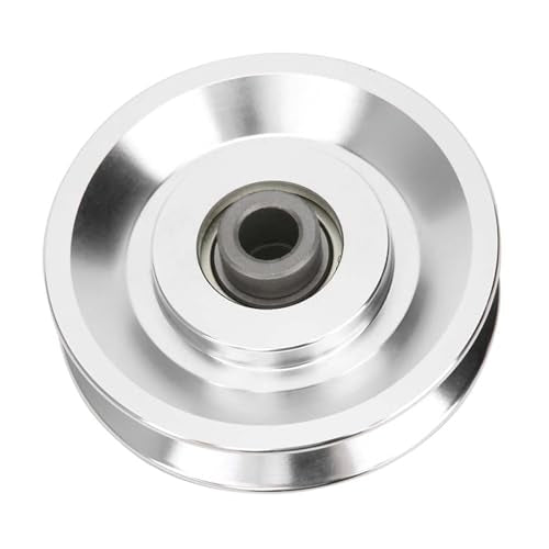 Aluminum Alloy Exercise Pulley | 10.5mm Universal Replacement for Gym Equipment | Strength Training/Home Gym Accessories | Sturdy & Lightweight 165g - size: Diameter 80mm