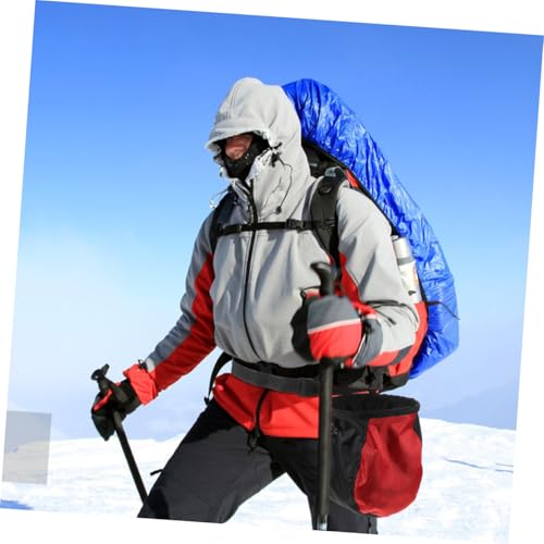 BESPORTBLE Chalk Bag for Climbing and Weightlifting Outdoor Pouch for Gymnastics Lightweight Portable and Design Secure Drawstring Closure to Prevent Chalk Leakage