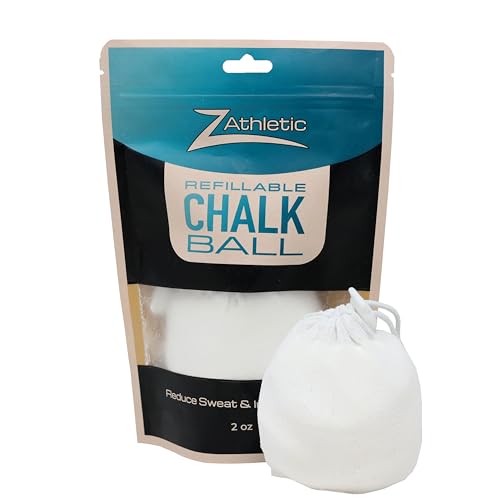 Z Athletic Gym Chalk Ball for Rock Climbing, Gymnastics, and Weightlifting - style: 2oz Refillable Ball