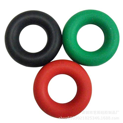 3PCS Finger Stretcher Resistance Bands Strength Trainer for Forearm Exercise Guitar Finger Strengtheners Rock Climbing 6.6 8.8 11 Pounds - color: style 8