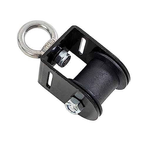 Weight Lifting Pulley Wheel Lifting Rope Pulley Loading 220lbs DIY Attachment Mute Sturdy Pull Down Wheel for Fitness Equipment Accessories - color: Ring Pulley