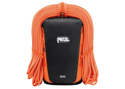 PETZL BUG Rock Climbing Backpack | For Single-Day Multi-Pitch Climbing - color: Orange
