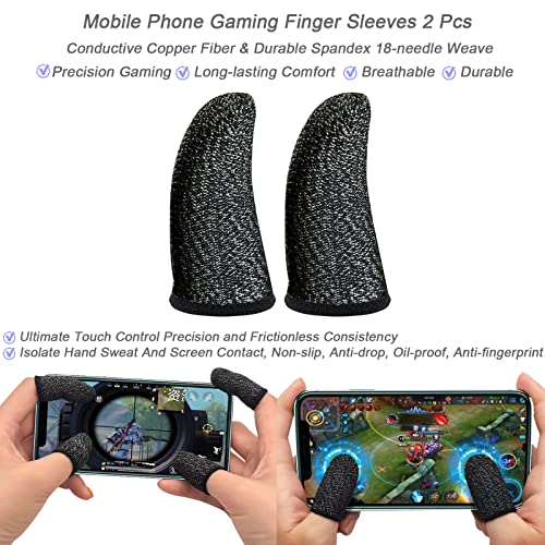GELMAY 22Pcs Gel Finger Cots Cut Resistant Gloves Set, Sleeves Guards Protectors Cutting Covers Protection Gaming Fingertips Touch