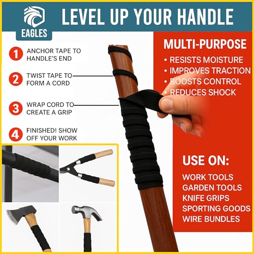 Tactical Grip Camo Tape 1" Gun Grip Tape for Rifle, Firearm, Knife Handle, Magazine, Tool, Bow, Camping Gear, Hockey, Lacrosse Baseball & Softball Bats, Pullup Bars Non-Reflective Weather-Resistant - color: Brown & Green