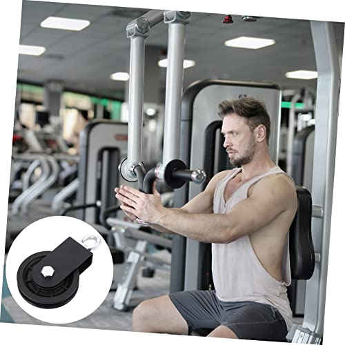 Zerodeko Aluminum Alloy Swivel Groove Wheel Pulley for Strength Training High-Performance Lifting Pulley Bearing Fitness Equipment Accessory for Home Gym