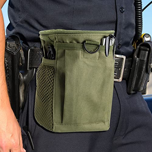 Shappy 3 Pcs Dump Pouch Military Belt Pouch Molle Adjustable Attached Hip Holster Bags