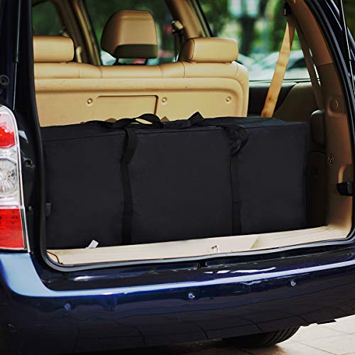 Sports Duffle Bag - Extra Large Travel Duffel Luggage Bag with Upgrade Zipper, Sturdy & Water Resistant, Black (Black 47inch 2Pack) - size: 47" x 13.7" x 17.5" 2Pack