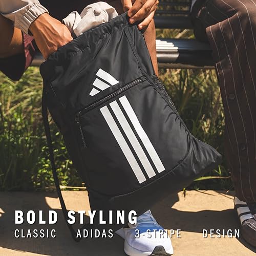 adidas Alliance Sackpack – Drawstring Backpack for Sports, Small Gym Bag, Team Shock Pink/2, OSFA - color: Team Shock Pink/2