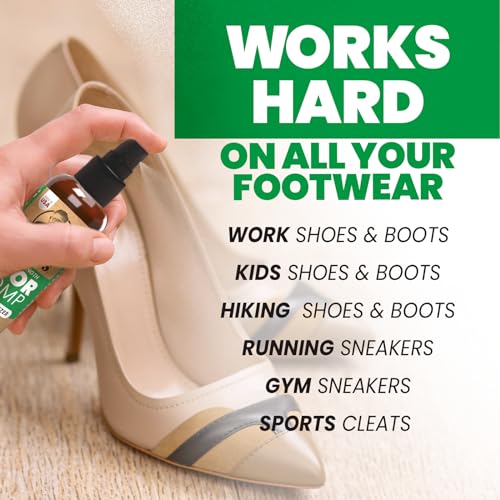 Uncle Todd's Shoe Deodorizer Spray - Proven & Powerful Enzyme Formula Spray for Shoe Odor Elimination in All Footwear (Mountain Fresh) - size: 4 Fl Oz (Pack of 1)