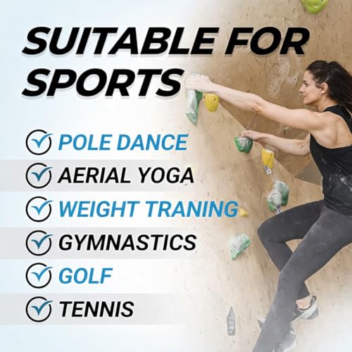 GRIPT Liquid Chalk Hand Grip Gym Pole Dance Weightlifting Rock Climbing Bouldering Gymnastics Crossfit Mess Less Sweat Resistant Long Lasting Professional Gel Chalk 100ml - color: Hand Chalk - Pole dance, Aerial Yoga