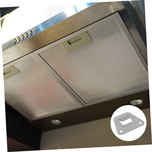 Housoutil 10-Pack Stainless Steel Range Hood Hanging Plate Kitchenware Rack Easy Install Accessories