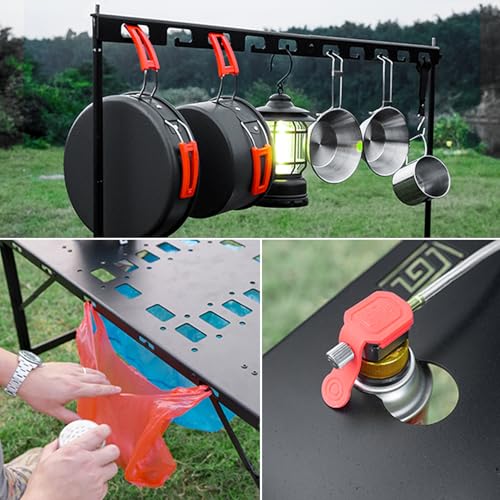 ITrims Storage Molle Panel Modular for Vehicle SUV Car Accessories Interior Trunk Organizer Rear Cargo Rack Basket Shelf Luggage Storage Carrier Hanging Boards Camping Table (C) - style: C