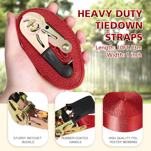 TOPNEW 18 Ninja Tree Climbing Holds for Kids Climber, Red & Black Tree Climbing Kit with 6 Ratchet Straps for Outdoor Ninja Warrior Obstacle Course Training - style: 18 Black and Red Climbing Holds