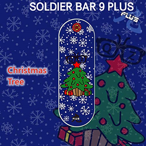 9.0 Fingerboards Deck (Christmas Trees 98x35mm) - color: Christmas Trees 98x35mm