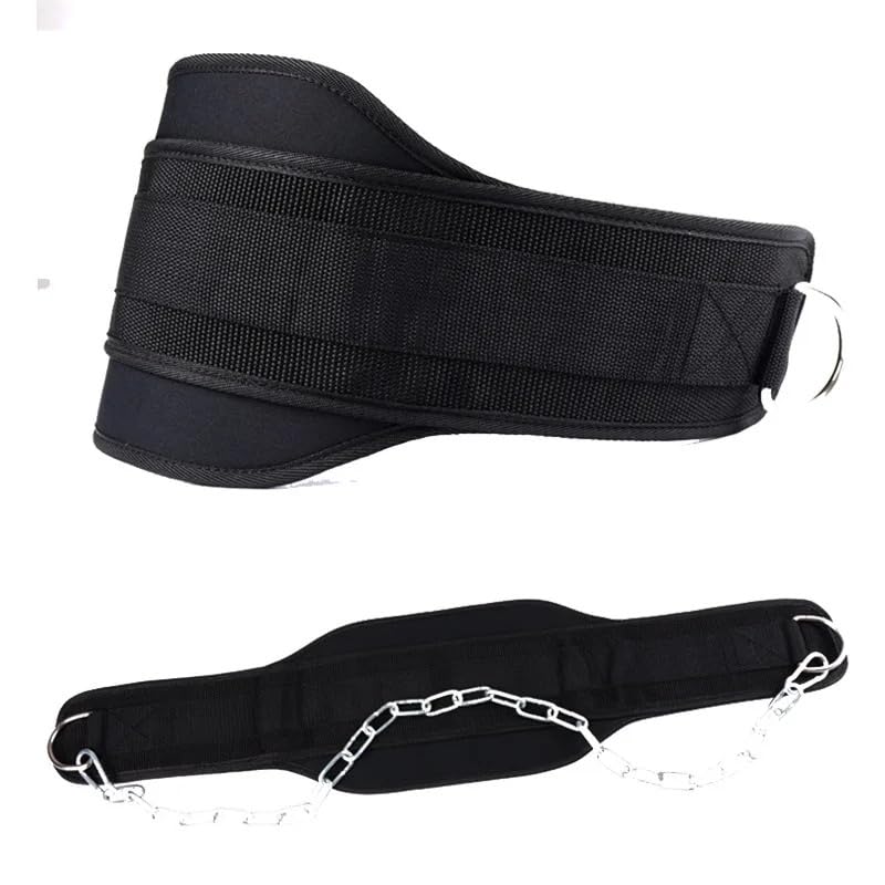 Premium Dip Belt for Weighted Bodyweight Workouts, Neoprene, Adjustable, Heavy-Duty